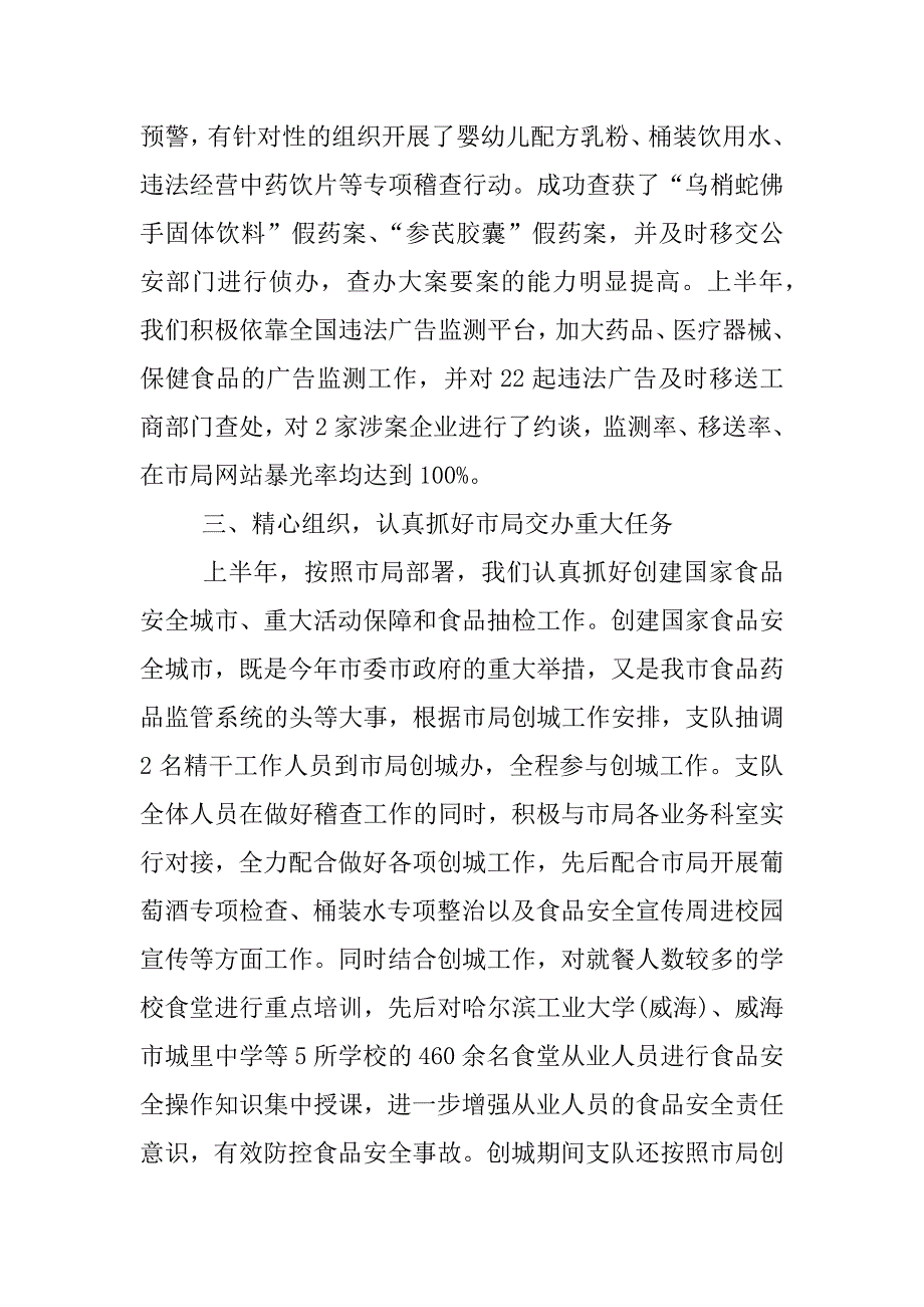 食药监稽查工作总结.docx_第4页
