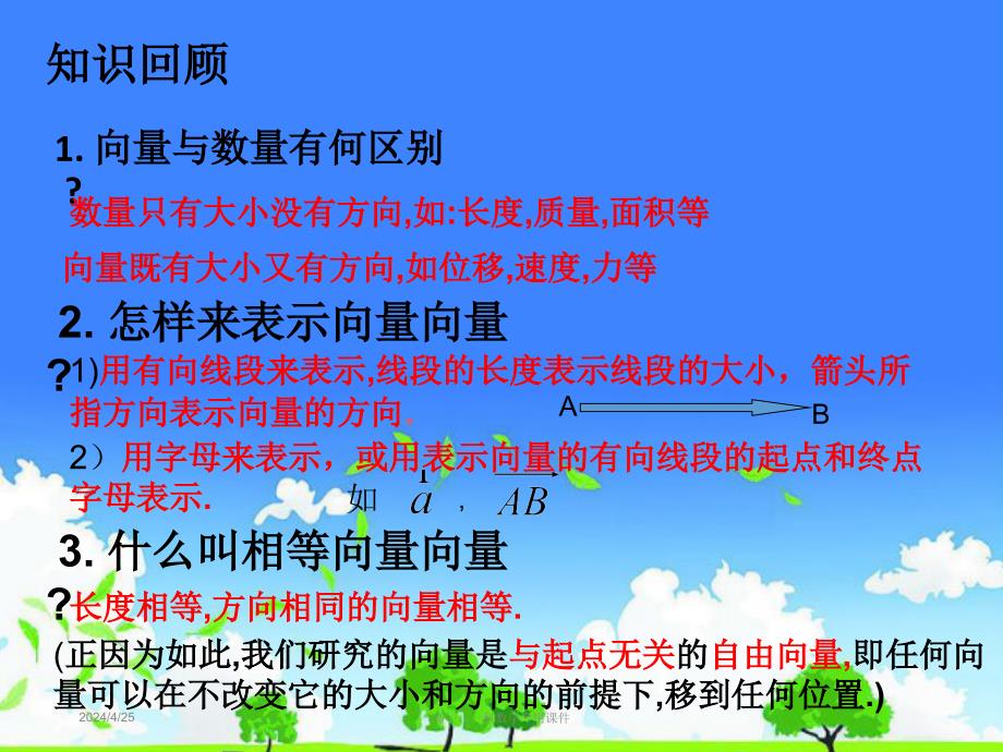 高中数学优质课件精选---向量加、减法运算及其几何意义_第3页