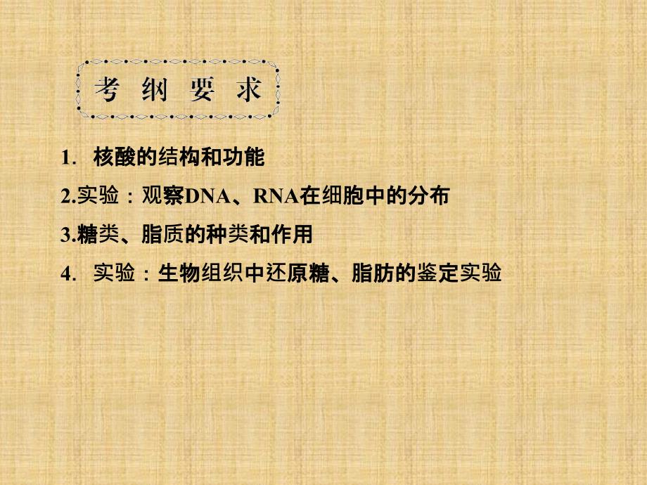 高考生物一轮总复习 第四课时 遗传信息携带者核酸课件 新人教必修1_第2页