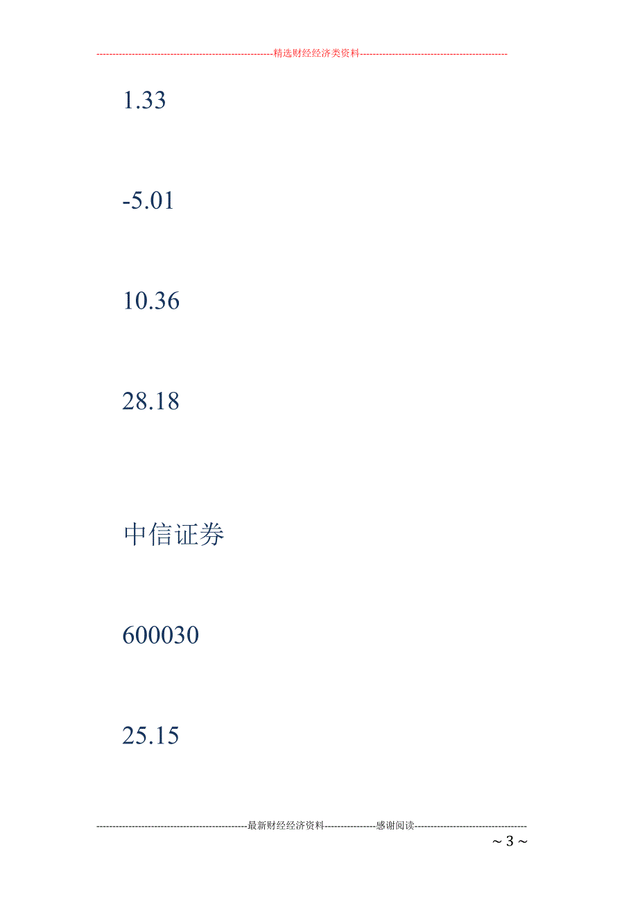 5月5日机构资金净流出前20个股_第3页