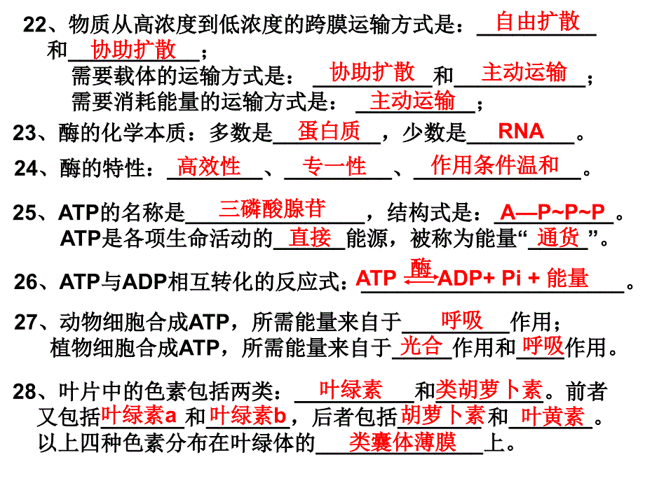 高中生物必修三会考知识点详细总结_第4页