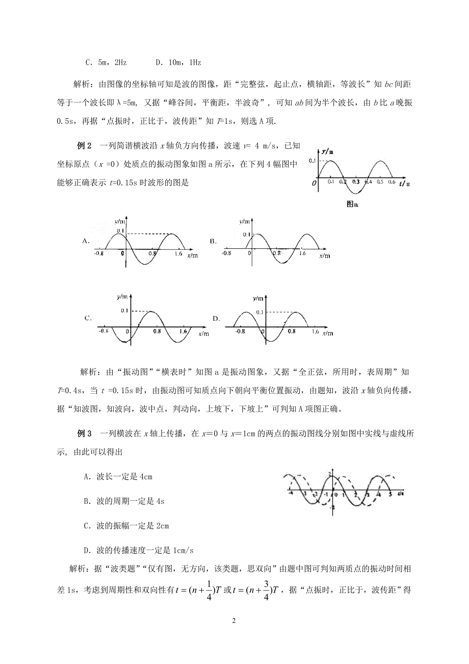 高中物理教学论文 巧编机械波三字经 新人教版_第2页