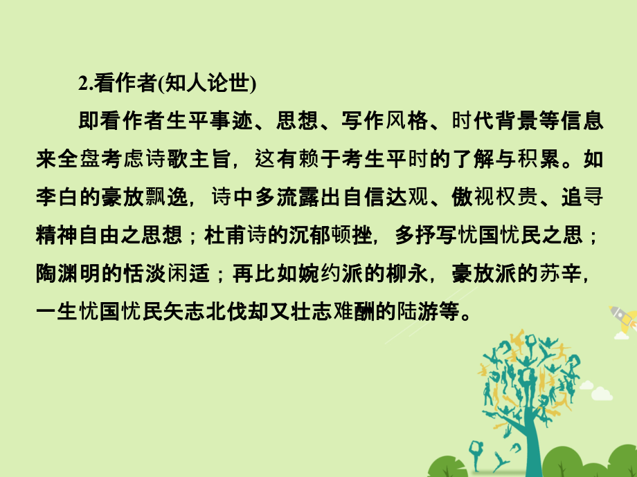 高考语文二轮复习 第一部分 古代诗文阅读 专题二 古代诗歌阅读课件1_第4页