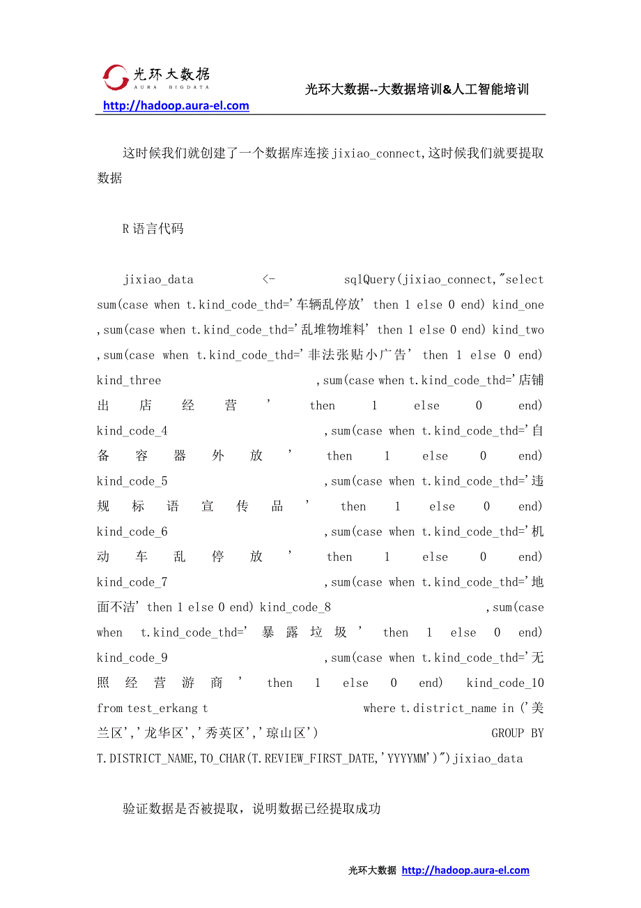 用R语言对城管事件数据分析_光环大数据培训机构_第2页