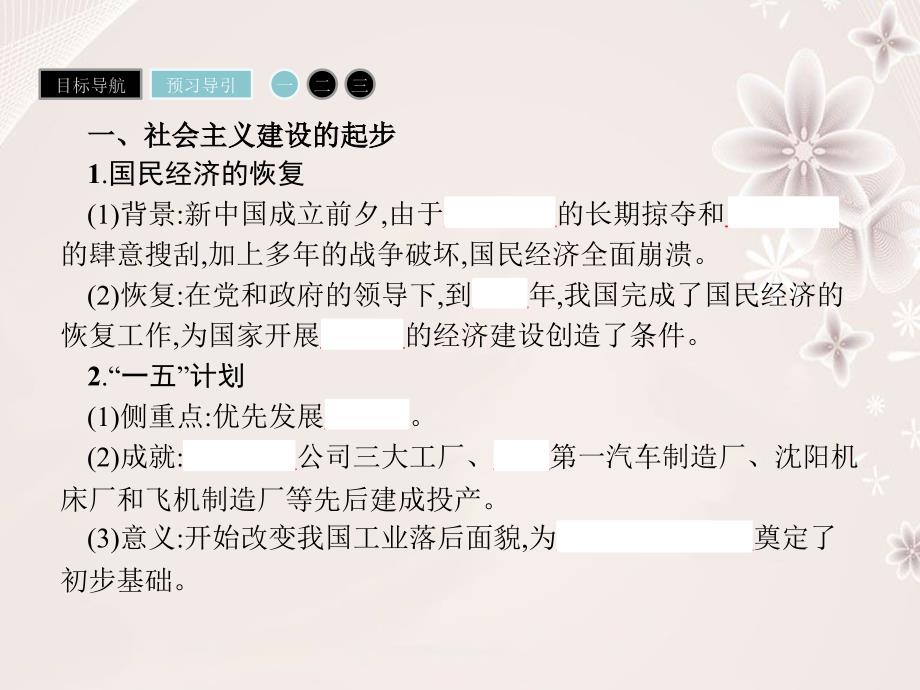 高中历史 第四单元 中国特色社会主义建设的道路 11 经济建设的发展和曲折课件 新人教版必修2_第4页