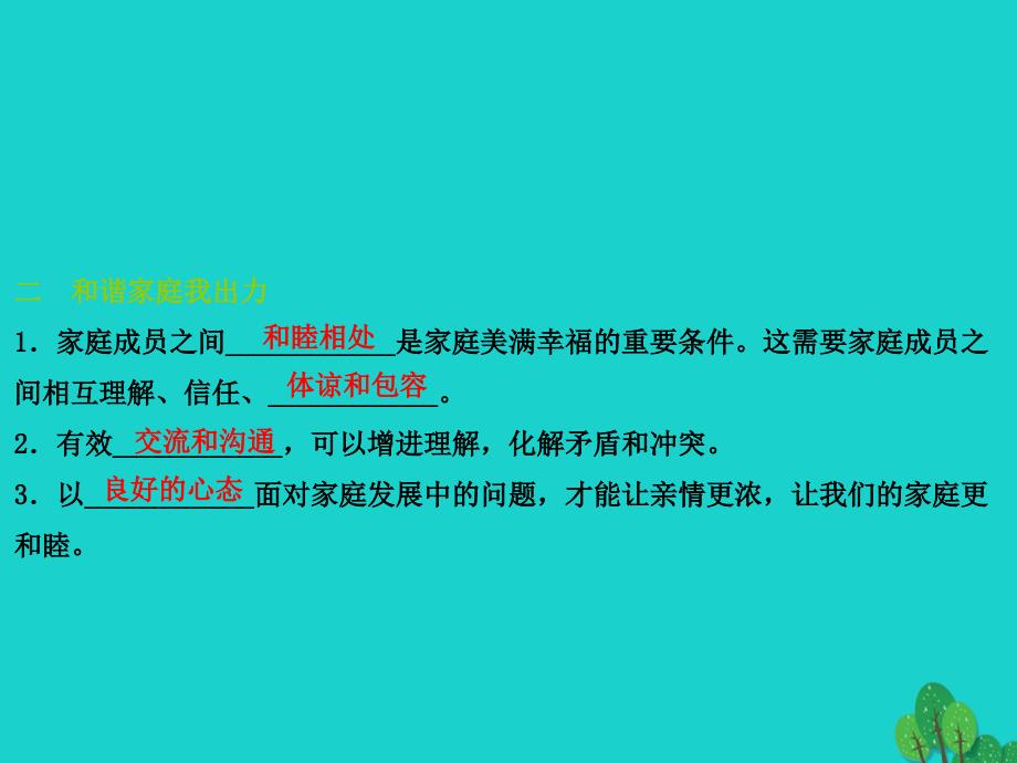 七年级政治上册 7_3 让家更美好教学课件 新人教版（道德与法治）_第3页