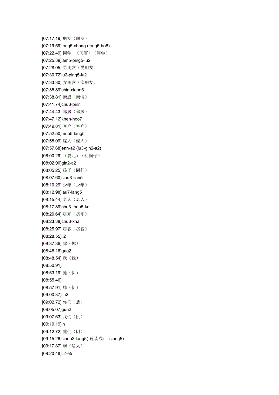 轻松学说闽南语_第4页