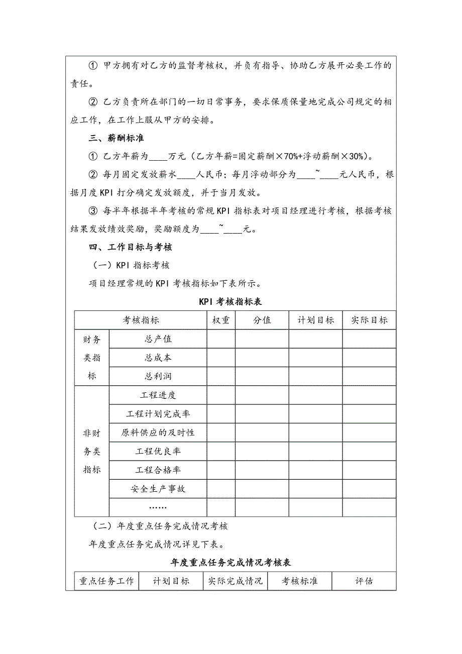 万科绩效考核体系建设案_第4页