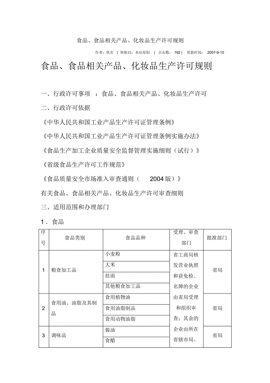 食品及相关产品QS_第1页