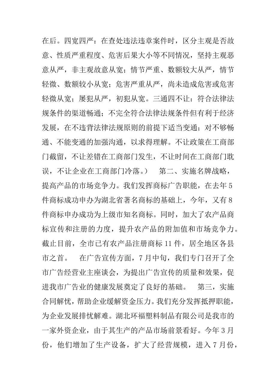 工商局先进性教育整改情况工作汇报.doc_第5页