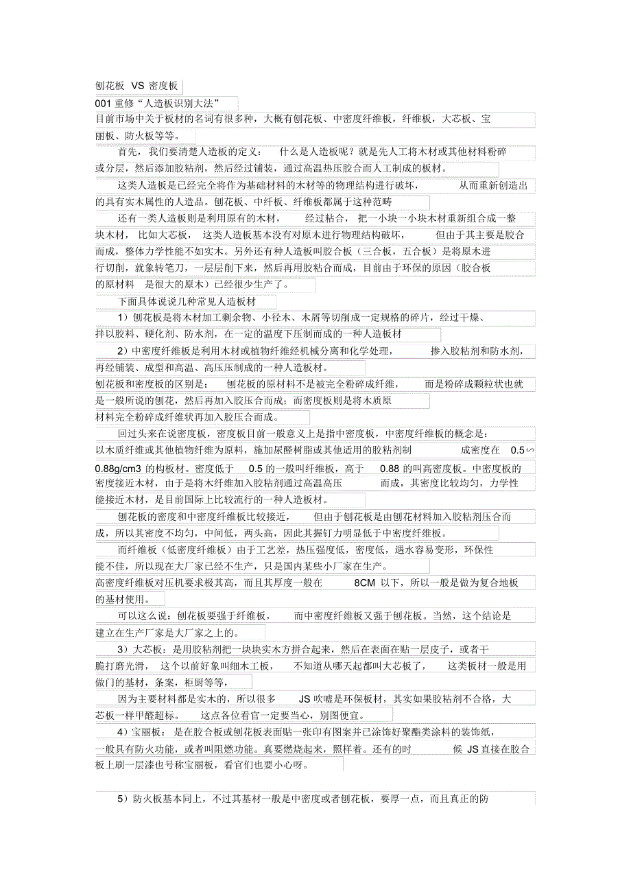 人造板识别大法_第1页