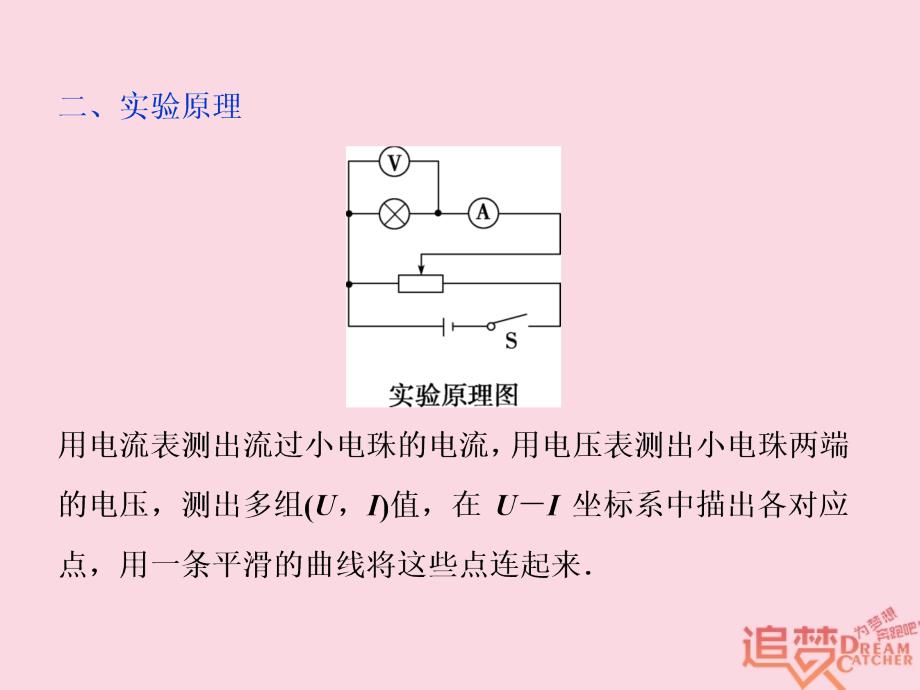 2019届高考物理一轮复习第八章恒定电流实验九描绘小电珠的伏安特性曲线课件新人教版20180814377_第3页