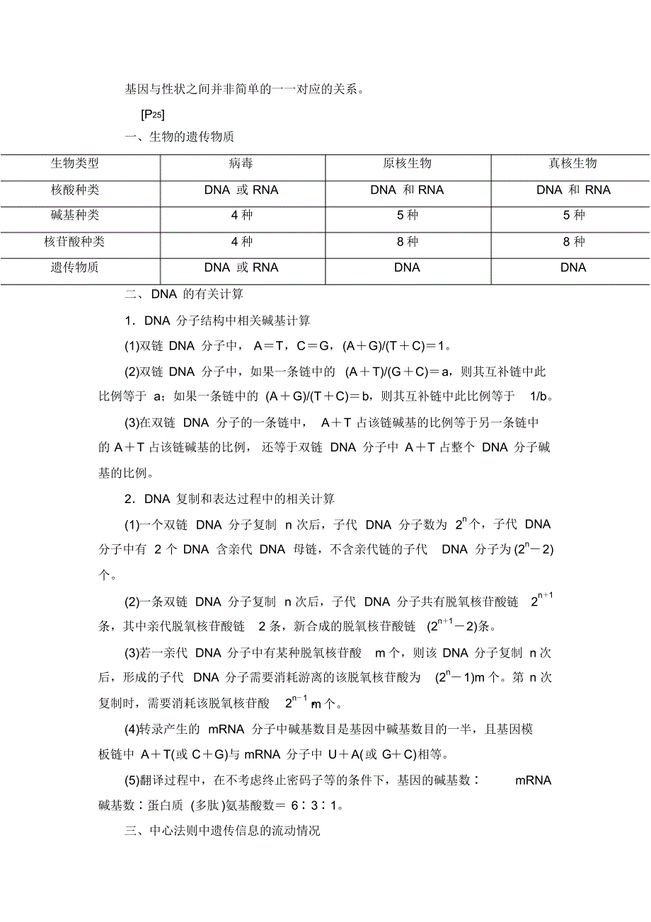 专题7遗传的分子基础_第4页