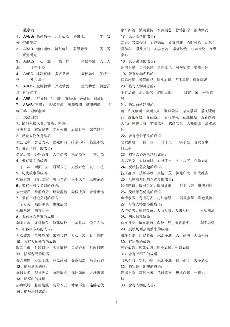 【很全老师方便又实用】小学语文知识积累_第1页