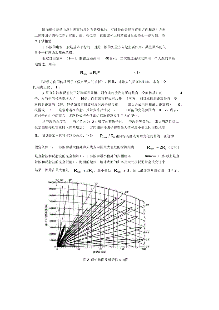 二次雷达由于反射造成的假目标的原因分析_第2页