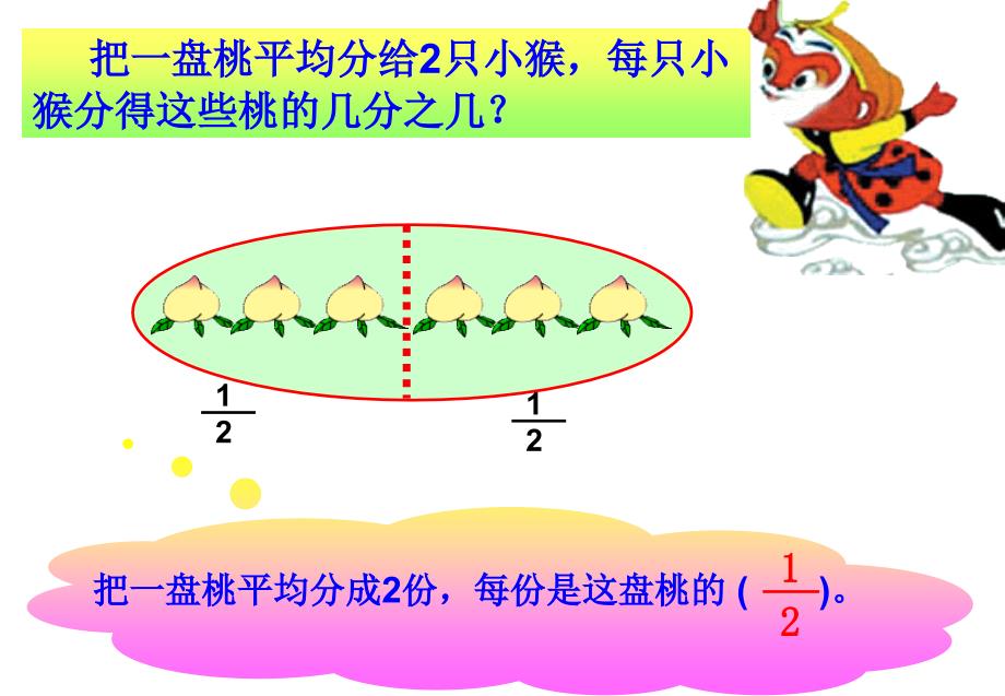 2016苏教版三年级下册认识分数课件_第3页