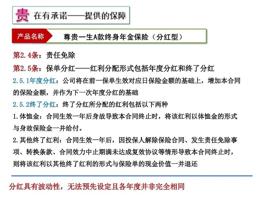 新华保险尊贵一生终身年金保险_第5页