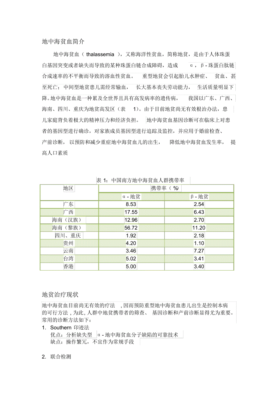 地中海贫血基因检测_第1页
