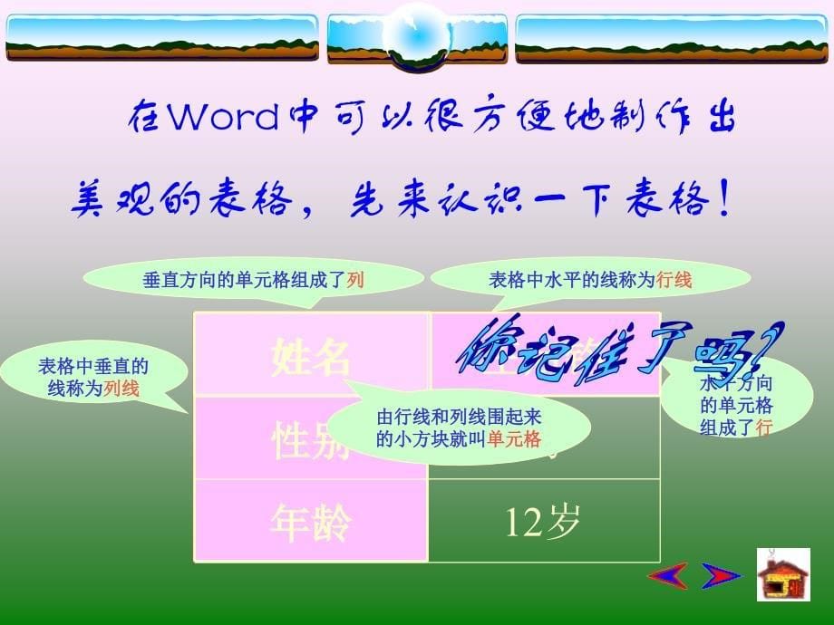 《一插入表格课件》小学信息技术人教2001课标版三年级起点四年级上册课件_1_第5页