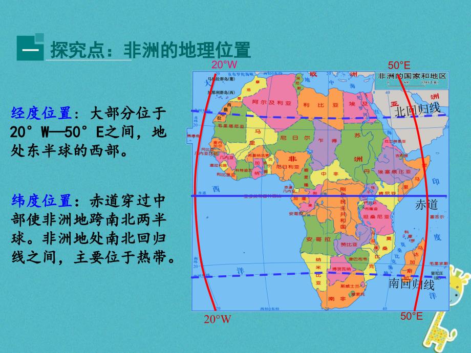 广东省汕头市七年级地理下册 第六章 第二节 非洲（第1课时）课件 （新版）湘教版_第4页