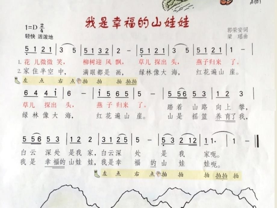 《3大山的孩子唱歌《我是幸福的山娃娃》课件》小学音乐沪教版三年级下册_1_第5页