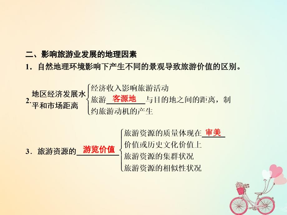 2017-2018学年高中地理 第三单元 产业活动与地理环境 第三节 旅游业与地理环境（选学）课件 鲁教版必修2_第4页