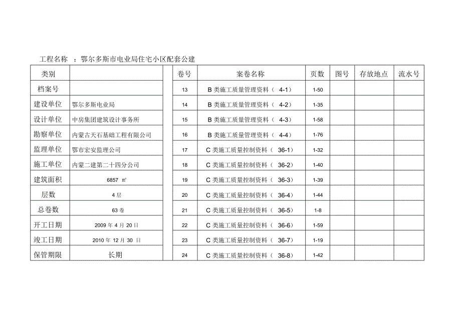 宿舍楼#汇总表_第5页