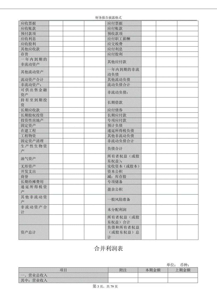 财务报告披露格式_第3页