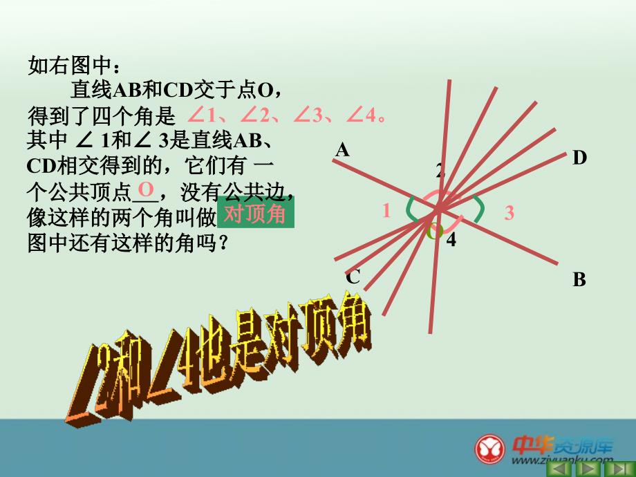 浙江省横河初级中学七年级数学上册课件__69《直线的相交线》（6）_第2页