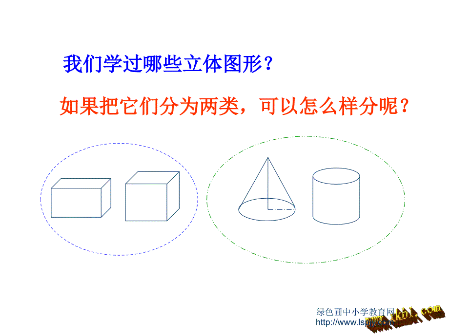 北师大版六年级下册立体图形复习课件_第3页