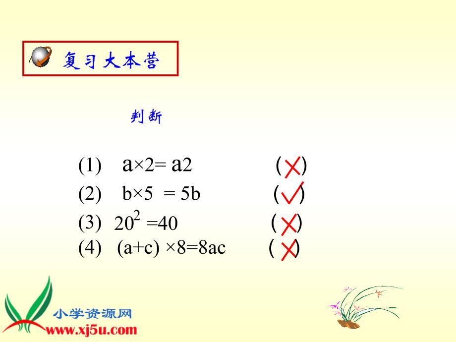 （苏教版）四年级数学下册课件_用字母表示数__3_第3页