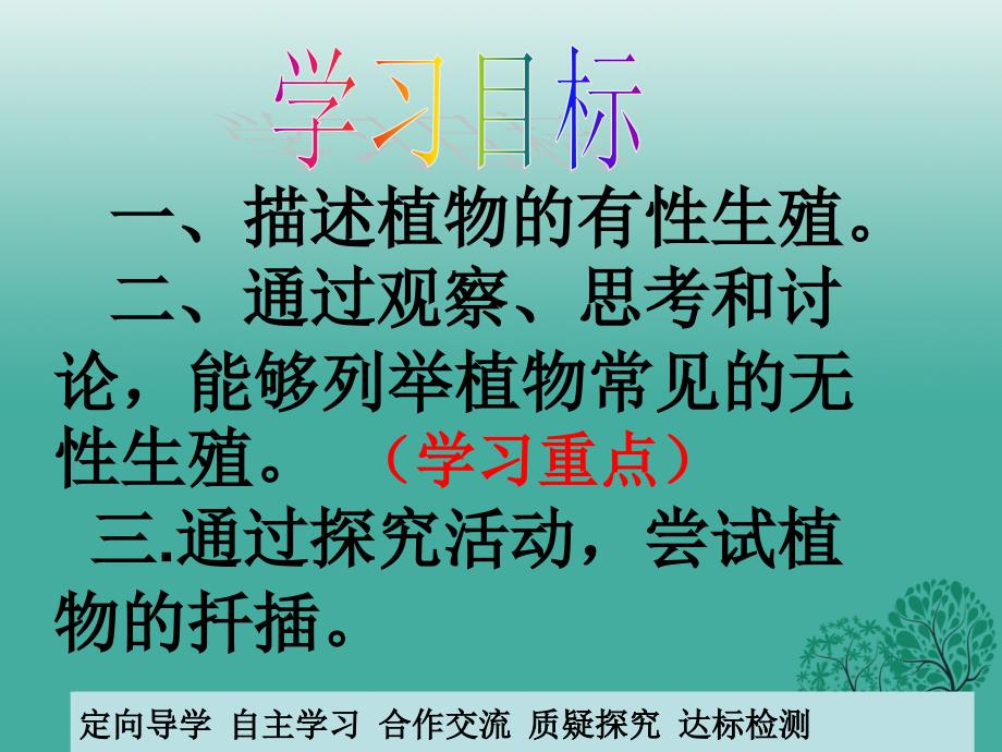 四清导航2017年春八年级生物下册_第七单元_第一章 第一节 植物的生殖课件3 （新版）新人教版_第2页