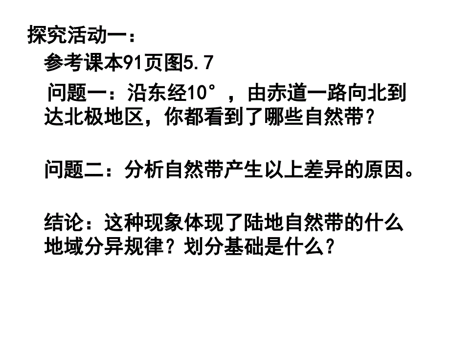 新疆兵团农二师华山中学人教版高中地理必修一《52自然地理环境的差异性》课件人教版_第4页