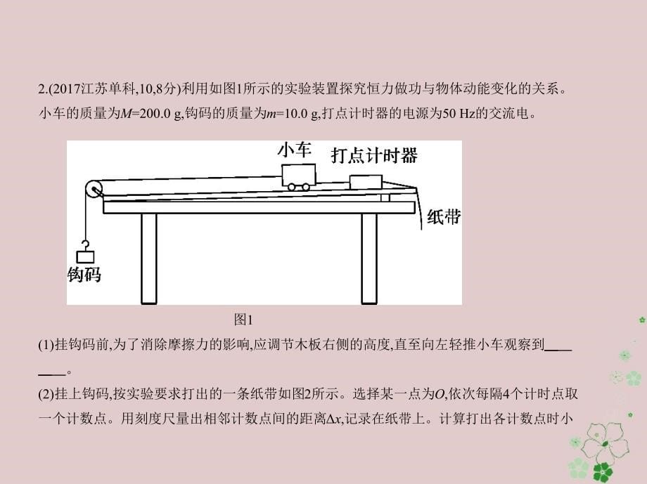 江苏专版2019届高考物理一轮复习专题十七实验课件_第5页