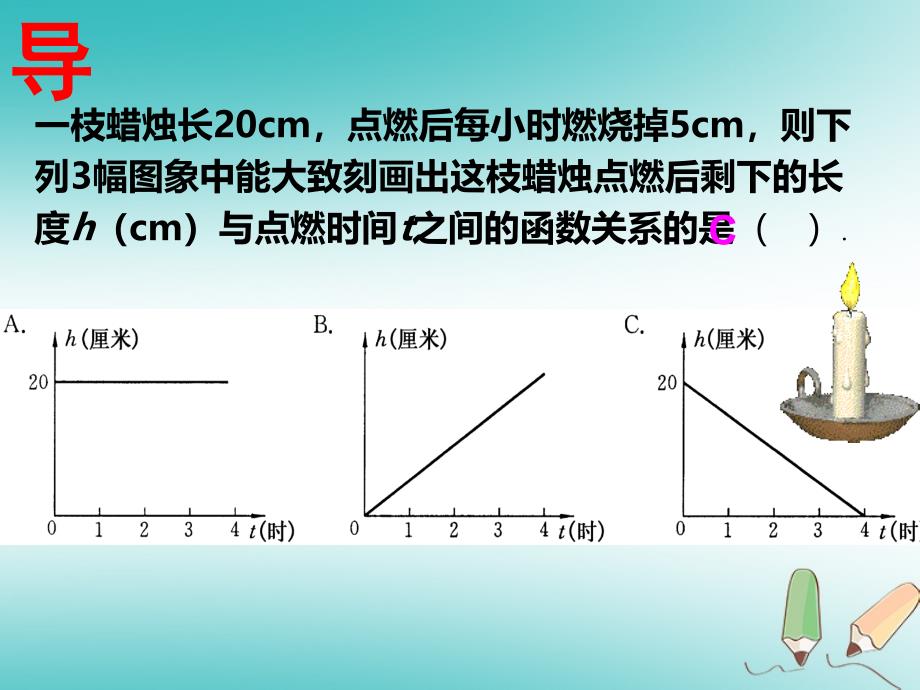 河北省秦皇岛市青龙满族自治县八年级数学下册第二十章函数20.4函数的初步应用课件1新版冀教版_第3页