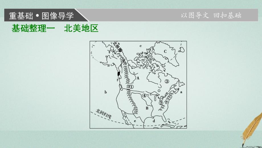 2018版高考地理大一轮复习 第3部分 世界地理 第2章 世界地理分区和主要国家 第6讲 北美地区—美国 拉丁美洲—巴西课件_第3页