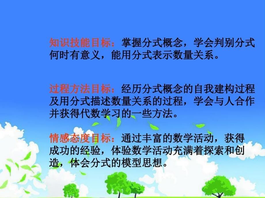 实验中学数学优质公开课精选------《分式第一课时》_第5页