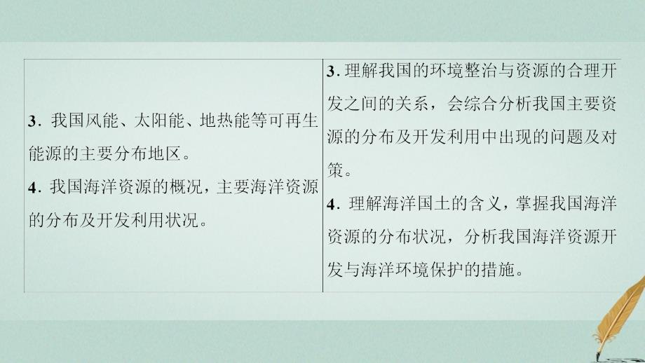 2018版高考地理大一轮复习 第4部分 中国地理 第1章 中国地理概况 第5讲 中国的自然资源课件_第3页