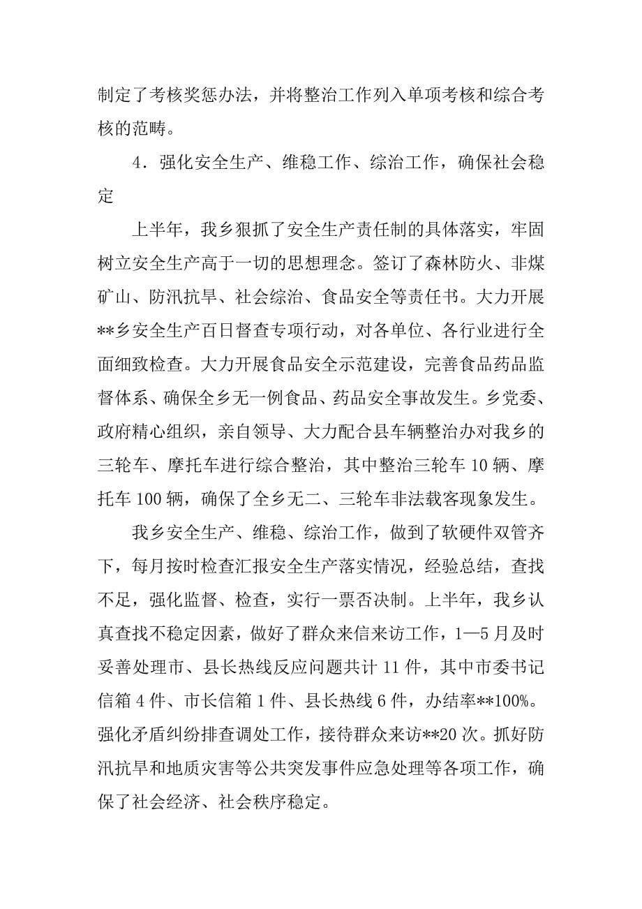 乡党委xx年上半年党务工作总结.docx_第5页