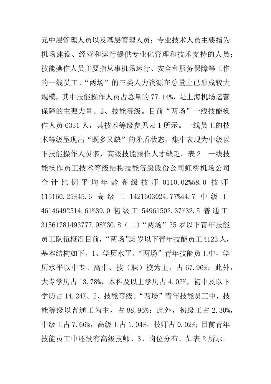 青年技能型人才培养的调研报告.docx_第2页