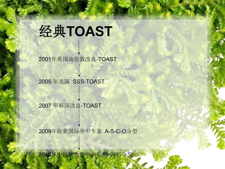 TOAST分型演变与CISS分型ppt课件_第5页