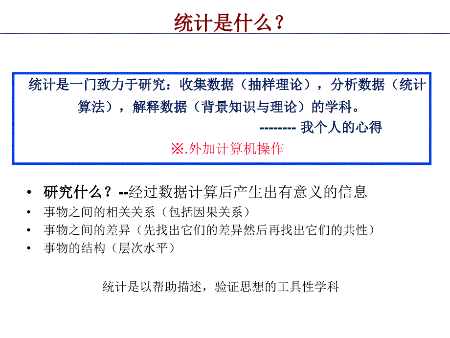 如何学习统计研究方法（最终版）ppt课件_第3页