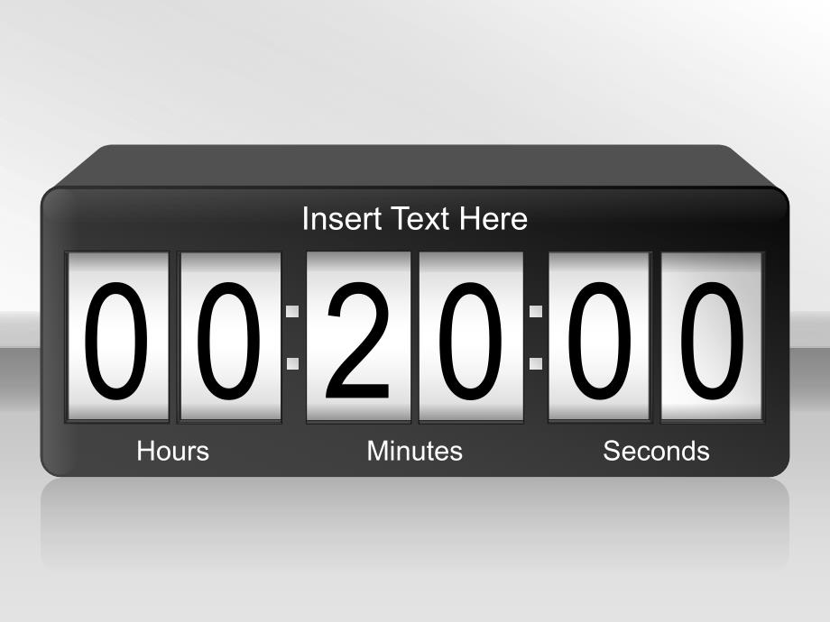 培训讲座会议开幕倒计时动画模板ppt课件_第1页