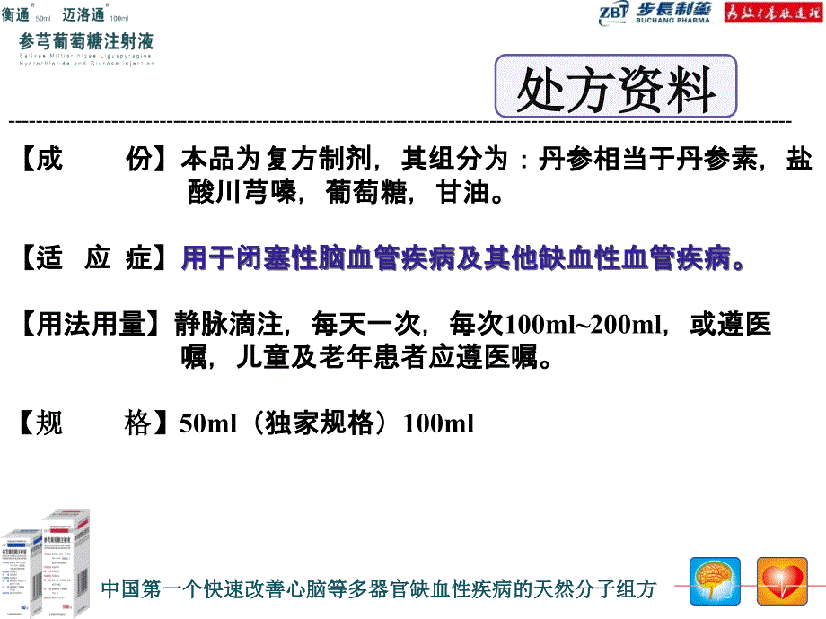 医学ppt参芎葡萄糖注射液_第4页