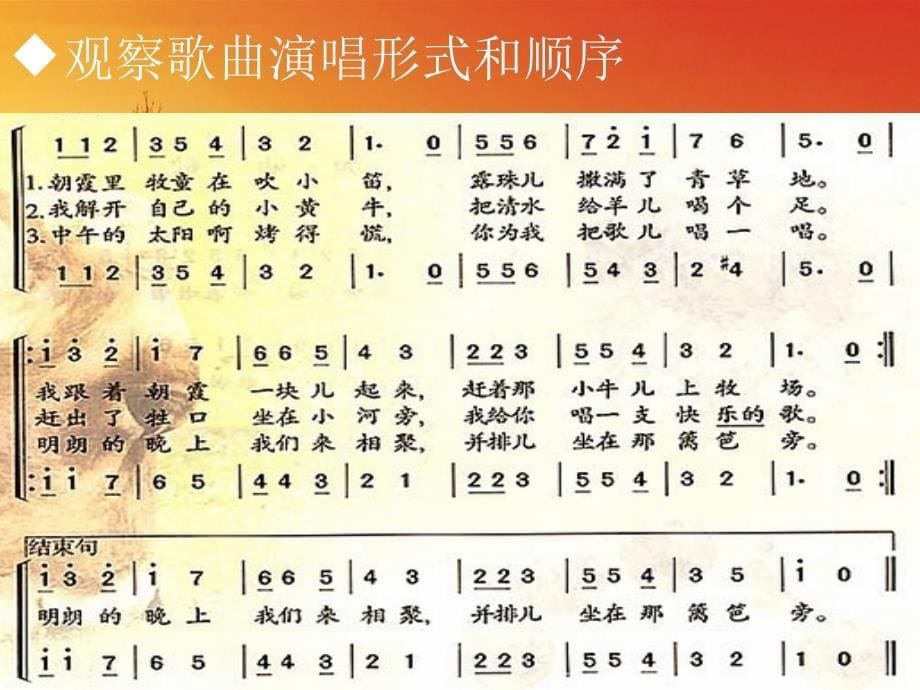 《第四单元山乡牧童唱歌牧童课件》小学音乐人教版四年级上册_第5页