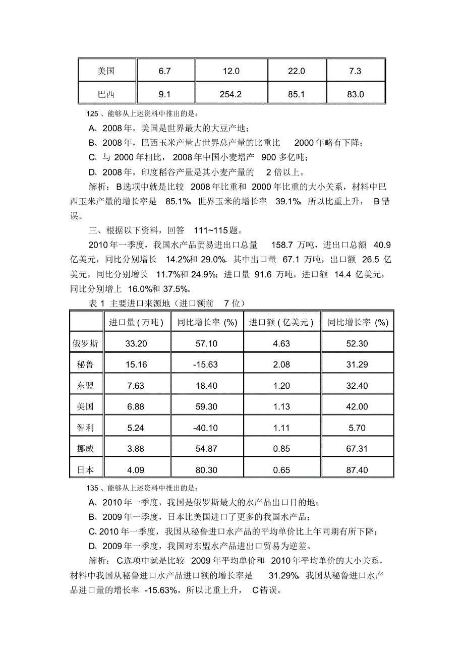 快速解决资料分析之比重比较问题必杀技_第2页