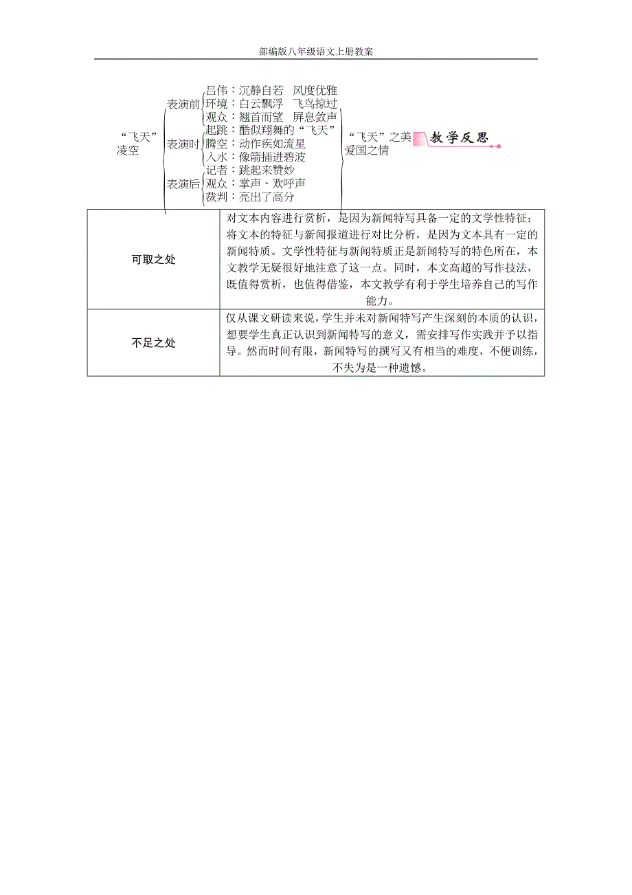 部编版八年级语文上册3“飞天”凌空——跳水姑娘吕伟夺魁记教案_第3页