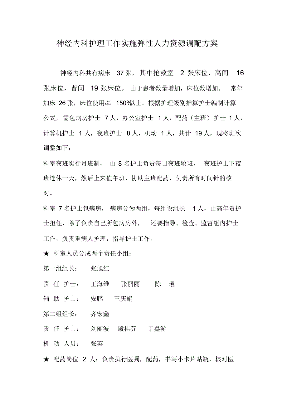 神经内科共有病床40张_第1页