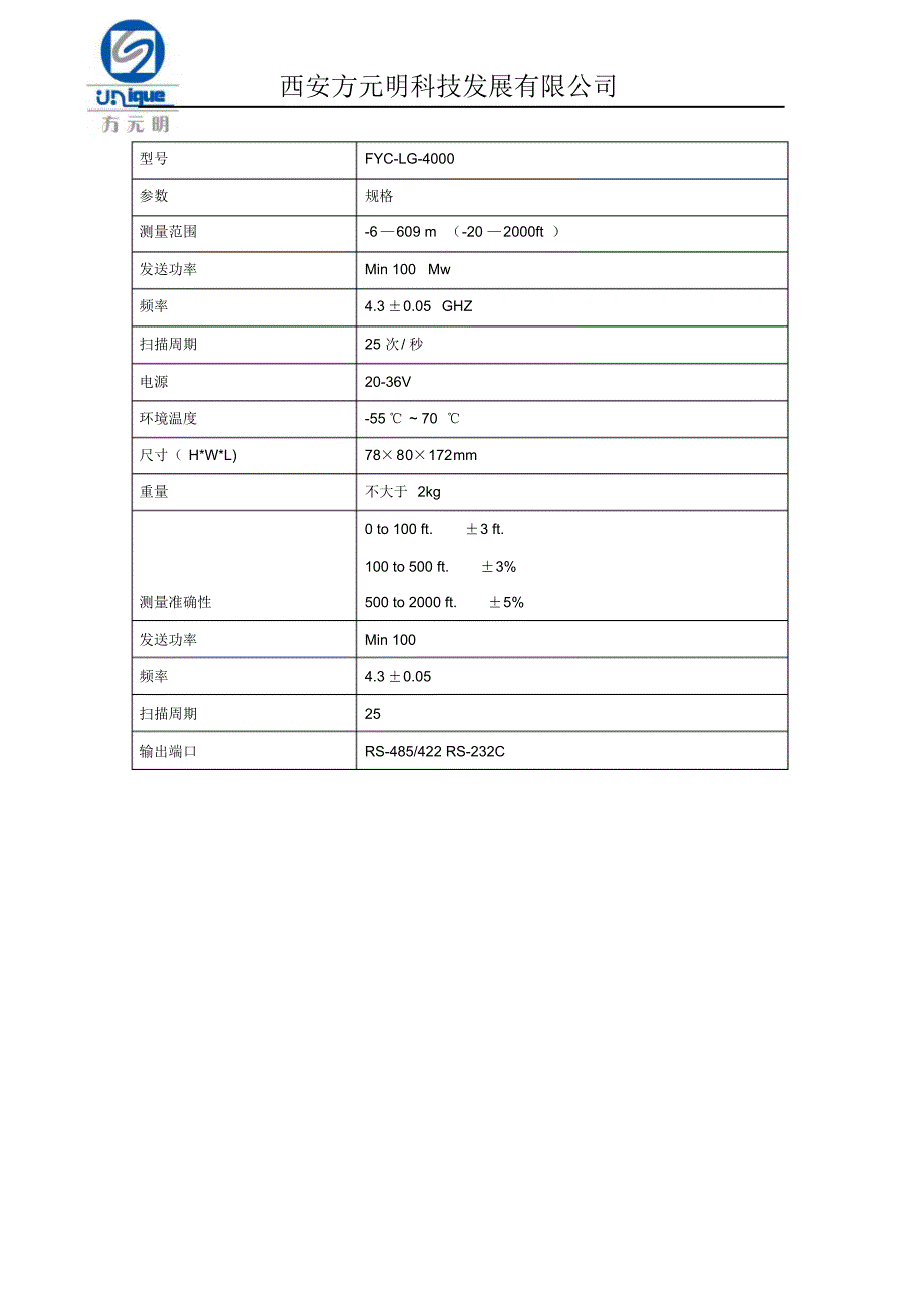 雷达高度计指标介绍_第2页