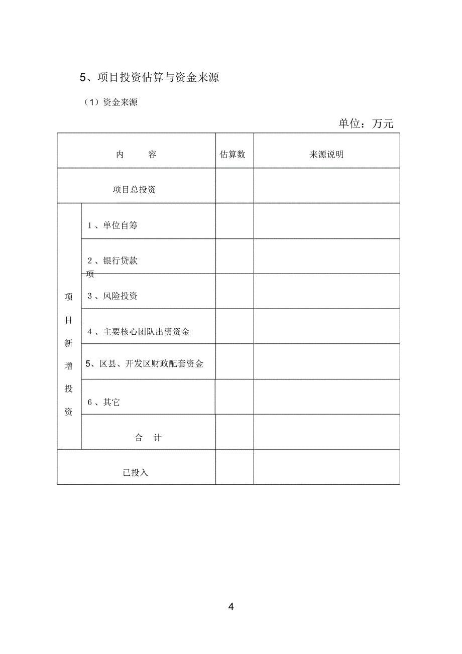 科技创业家项目建议书_第5页